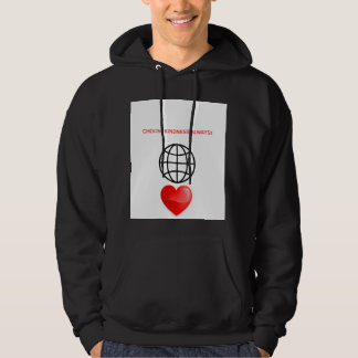 Wähle immer Freundlichkeit Herren Hoodie
