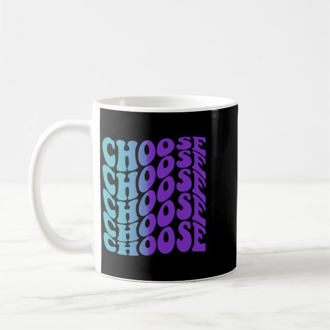 Wähle Präventionsbewusstsein Kaffeetasse (Links)