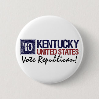 Wähle Republikaner 2010 – Vintage Kentucky Button