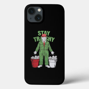 Wähle Trump Müllmann Bleib Schmutzig 2024 Wahl Case-Mate iPhone Hülle