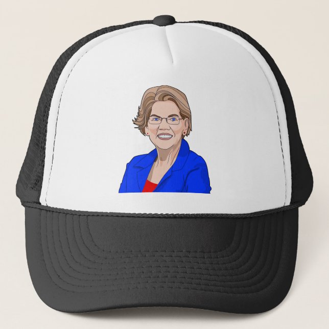 Wahlelizabeth Warren Truckerkappe (Vorderseite)