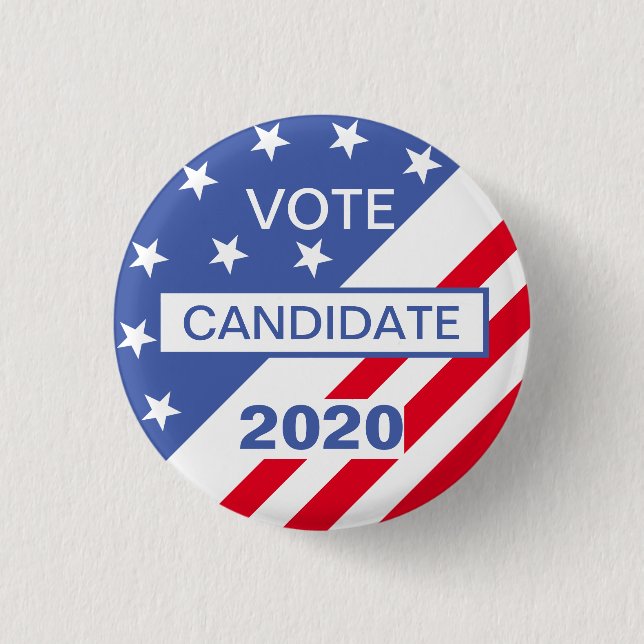 WAHLEN 2020 USA BUTTON (Vorderseite)