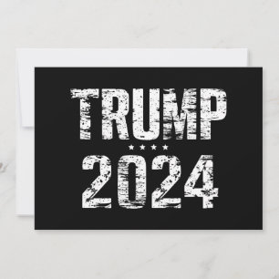 Wahlen Behielt Amerika Großer Trump 2024 Einladung