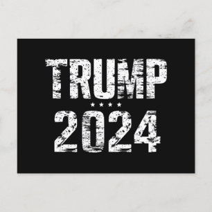 Wahlen Behielt Amerika Großer Trump 2024 Postkarte