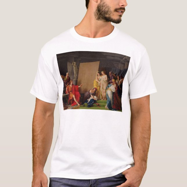 Wählen der Modelle von den schönen Frauen von T-Shirt (Vorderseite)