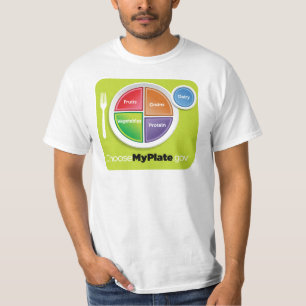 Wählen Nahrungsmittelpyramide 2011 mein T-Shirt