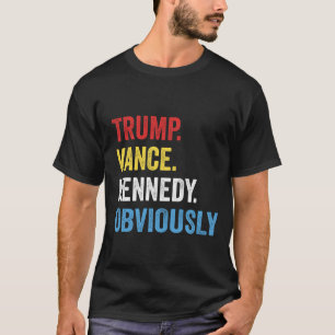 Wahlen Republikaner TRUMP VANCE KENNEDY OFFENSICHT T-Shirt