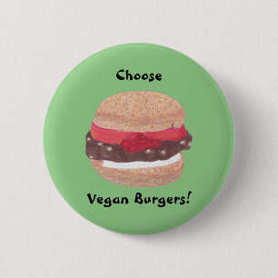 Wählen Sie auf Schaltflächen das Button Vegan Burg