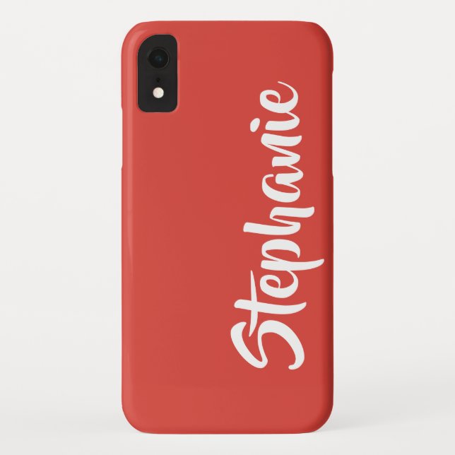 Wählen Sie Color Personalisiert iPhone XR, XS, XS  Case-Mate iPhone Hülle (Rückseite)