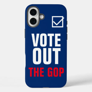 Wählen Sie das blaue Auswahlfeld des GOP iPhone 16 Plus Hülle