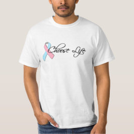 Wählen Sie das Leben, gegen die Abtreibung T-Shirt