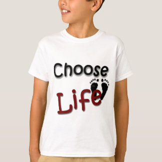 Wählen Sie das Leben T-Shirt