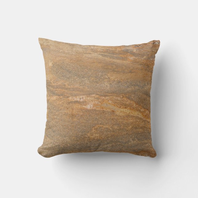 Wählen Sie die solide Rückseite von Brown n Gray T Kissen (Vorderseite)
