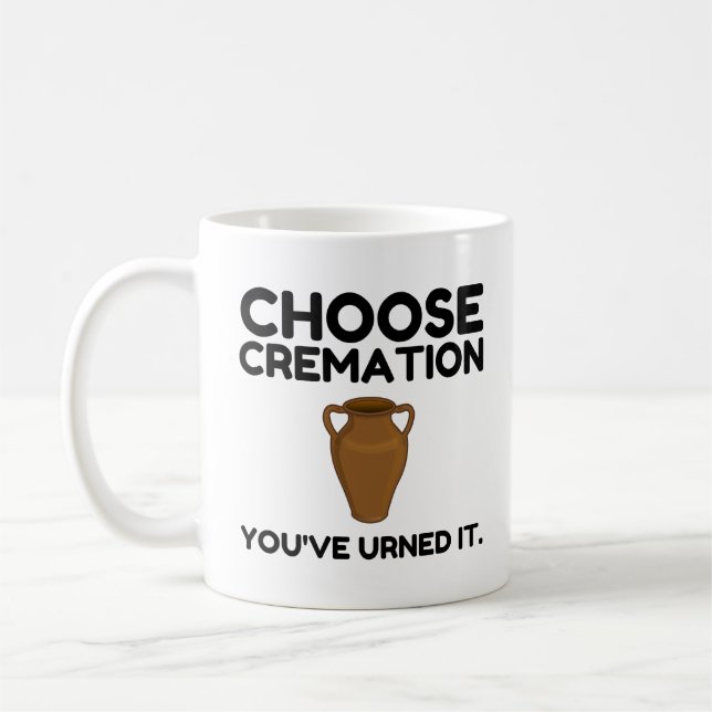 Wählen Sie die verdiente Kreation aus Kaffeetasse (Links)