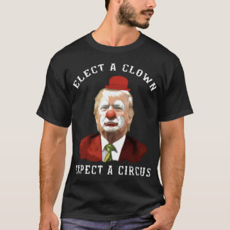 wählen Sie ein Clown excect einen Zirkus, den ein T-Shirt