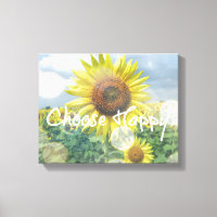 Wählen Sie ein gutes Zitat mit Sonnenblumen