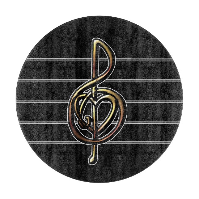 Wählen Sie eine farblich eingebettete Bildschablon Schneidebrett (Vorderseite)