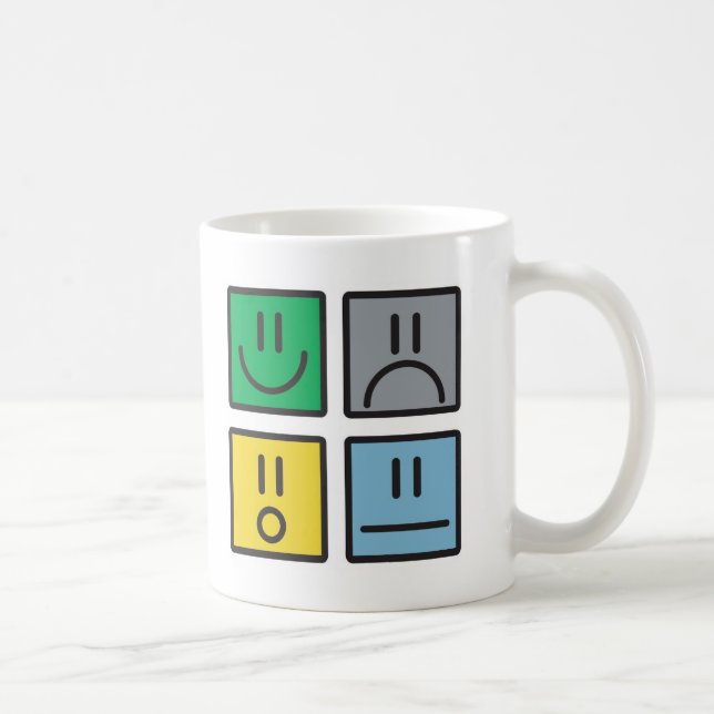 Wählen Sie eine Stimmung aus Kaffeetasse (Rechts)