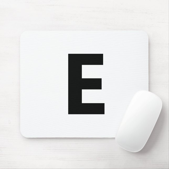 Wählen Sie einen Buchstaben aus | Schriftart: Offe Mousepad (Mit Mouse)