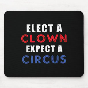 Wählen Sie einen Clown, der ein Circus Design-Anti Mousepad
