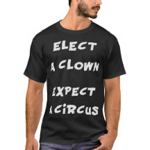 Wählen Sie einen Clown erwarten einen Zirkus