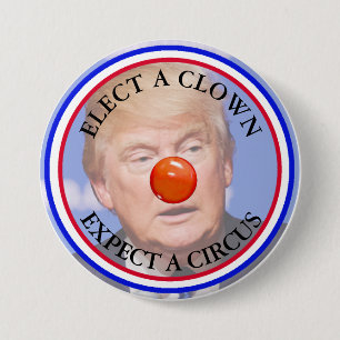 Wählen Sie einen Clown, erwarten Sie einen Button