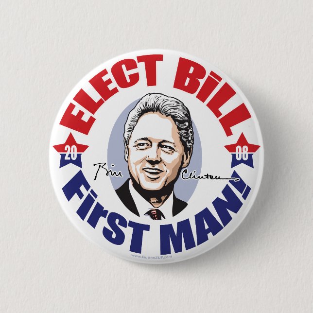 Wählen Sie ersten Mann Bills!  Knopf Button (Vorderseite)