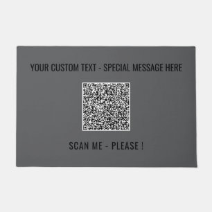 Wählen Sie Farbe für Ihren QR-Code benutzerdefinie Fußmatte