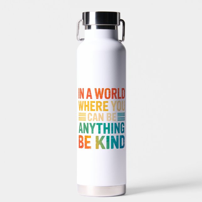 Wählen Sie Freundness - Inspirational Trinkflasche (Vorne)