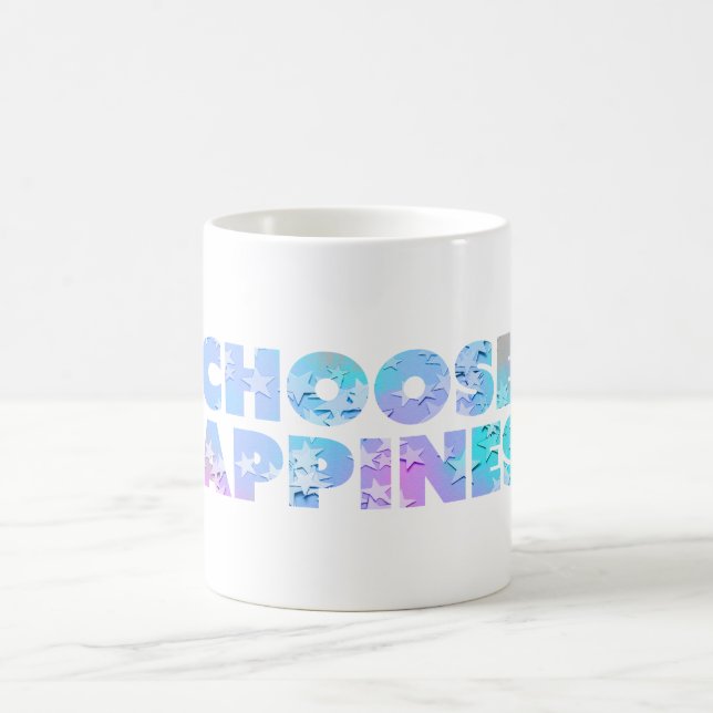 Wählen Sie Glück #6 Kaffeetasse (Mittel)