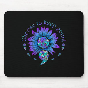 Wählen Sie "Going - Suizidprävention Awarenes" Beh Mousepad