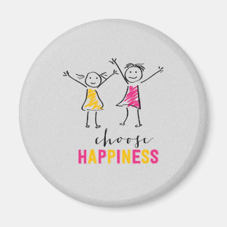 Wählen Sie Happinessys Zwei Mädchen Magnet