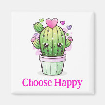 Wählen Sie Happy floral magnet