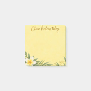 Wählen Sie heute Freundlichkeit Post-it-Notizen Post-it Klebezettel