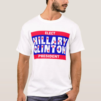 Wählen Sie Hillary Clinton Präsidenten T-Shirt