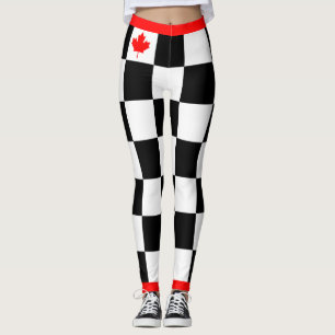 Wählen Sie Ihr eigenes farbiges kanadisches Ahorn  Leggings