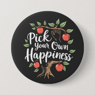 Wählen Sie Ihr eigenes Glück Apple Picking Saison Button
