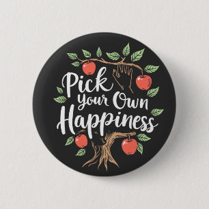 Wählen Sie Ihr eigenes Glück Apple Picking Saison  Button