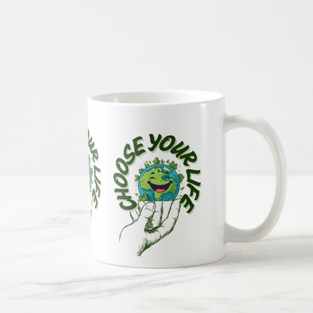 WÄHLEN SIE IHR LEBEN AUS KAFFEETASSE (Rechts)