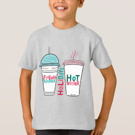 Wählen Sie Ihr Lieblingsweihnachtsgetränk aus T-Shirt