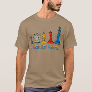 Wählen Sie Ihr Weapon Funny Schach Geschenk für Sc T-Shirt