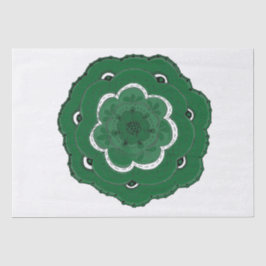 Wählen Sie Ihre eigene Blume für die Farblasche. Seidenpapier