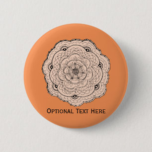 Wählen Sie Ihre eigene farbige Lacy Crochet Doily- Button