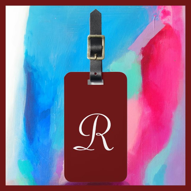 WÄHLEN SIE IHRE FARBBEN-Bag-Gepäckmarke aus Gepäckanhänger (Von Creator hochgeladen)