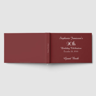 WÄHLEN SIE IHRE FARBE Geburtstagspartei Speicher/G Gästebuch