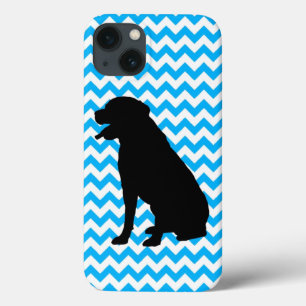 Wählen Sie Ihre Farbe Zickzack mit Labrador Silhou Case-Mate iPhone Hülle