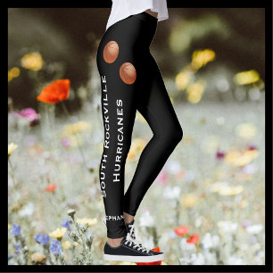 WÄHLEN Sie IHRE FARBEbasketball-Team-Leggings mit Leggings