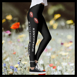 WÄHLEN Sie IHRE FARBEfußball-Team-Leggings mit Leggings