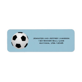 WÄHLEN SIE IHRE FARBFußball-Rücksendeadressen-Aufk