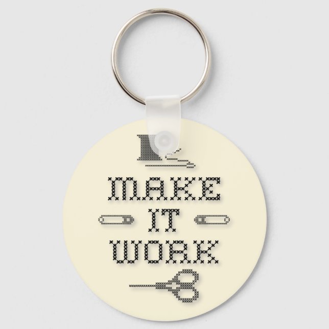 Wählen Sie Ihre Hintergrundfarbe aus Schlüsselanhänger (Vorderseite)